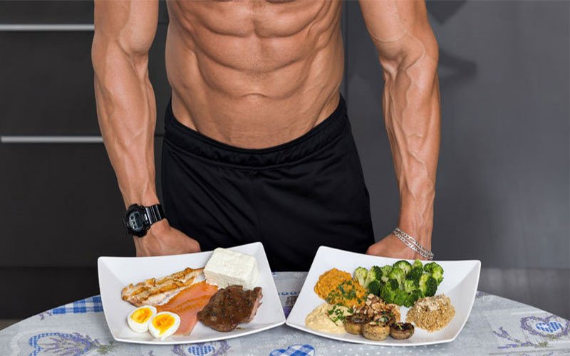 Chế độ dinh dưỡng là rất quan trọng khi muốn thực hiện tăng cơ giảm mỡ