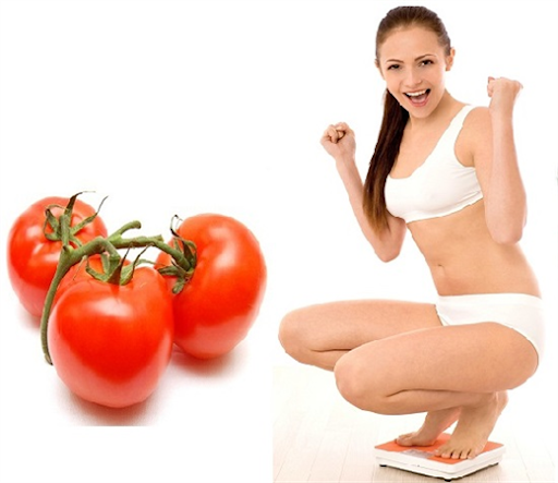 Tác dụng hiệu quả của cà chua trong việc giảm vòng bụng